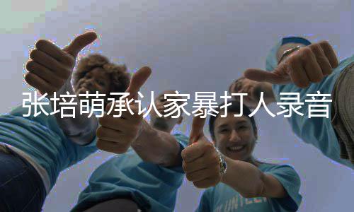 暴打暴老萌承萌家漠寒张培张培认家人录婆张音 事件始末